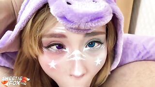 Best deepthroat blowjob scenes in one video