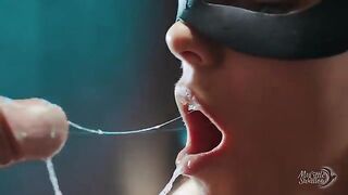 That's what a true cumslut should do with used condoms