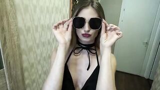 A sexy girl got into a car accident and had to get intimate