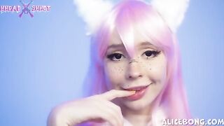 Cosplay slut Dirty Neko gets her asshole gapped by Alice Bong