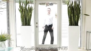 The real estate agent will do anything to sell the expensive house