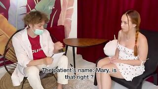 The doctor was upset when the girl lied about her virginity, but they reached an agreement