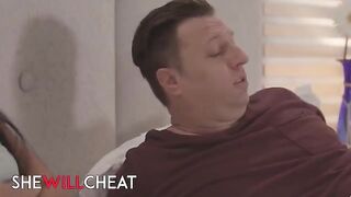 A desperate girl Ember Snow is being taught by a gorgeous masseuse Vina Sky how to engage in intimate acts with another girl