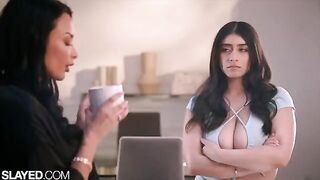 Teacher Anissa fucked student Violet in a steamy lesson
