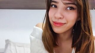 Joi guided masturbation to orgasm for hot girl Julie Oliver, a Brazilian beauty from São Paulo known for her sensual solo performances and captivating charm