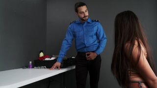 TSA agent found a toy in the bag and took me to his office for questioning