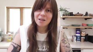 A hot Wisconsin girl, probably Elle Hell, is begging for your cock and creampie