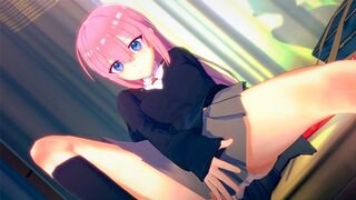 Mini skirt girl Shikimori-san seduces her boyfriend with her schoolgirl charm