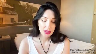 The hot MILF gave a blowjob to her step daughter's boyfriend in a steamy scene