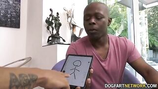 Cougar Dee Williams gets double penetration from BBCs for rent