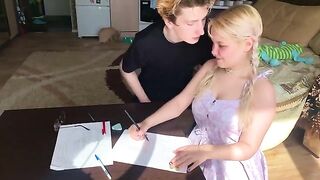 The student could not pass the subject, so she had to turn to the tutor