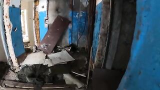 Walk around the horrible buildings with my hot babe