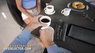 Skinny nanny Candee Licious craves big cocks in her tight pussy