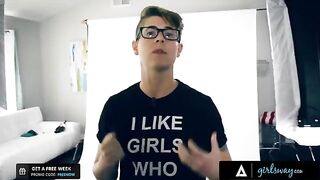 The guy made a bet that he would rub the vagina of two girls