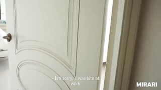 A cute young college girl plays with her pussy and gets fucked hard