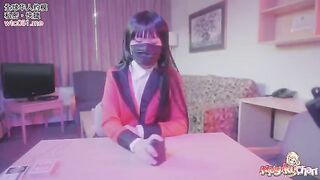 Yumeko Kakegurui lost a bet, her pussy gets fucked without panties