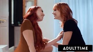 Redhead hottie Kenna James made a bold bet with her best friend Aidra Fox
