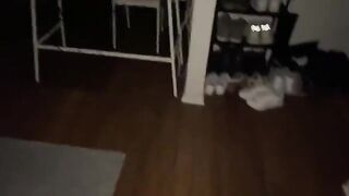Babe from the street, no condom, great sex and a lot of cum in her mouth