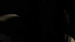 A hot MILF woman met a guy and fucked in the toilet, wild!