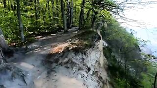 A walk with a Chihuahua around Gdynia Orłowo and public fucking
