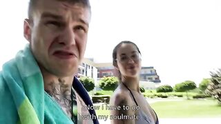 A crazy threesome adventure in Croatia with a newly met guy