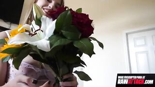 Octavia Red with her juicy boobs gets a huge cock