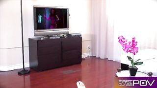 The queen of whores Adriana Chechik gets her pussy full of cum