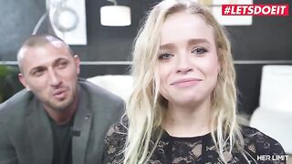 Russian blonde Alexa Flexy gets fucked hard in her perfect pussy and ass