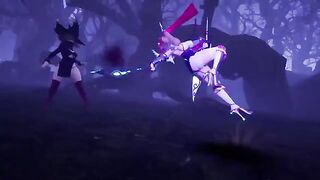 Under The Witch Alpha - Hero Alice Introduction (Footjob Animation)