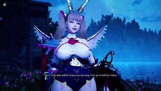 Under The Witch Alpha - Hero Alice Introduction (Footjob Animation)