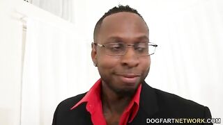 Payton Preslee's wedding surprise: a big black cock and rough sex