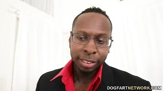 Payton Preslee's wedding surprise: a big black cock and rough sex
