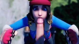 Fortnite sex scenes compilation with the hottest skins, fully animated in 4K!