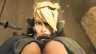 Fortnite sex scenes compilation with the hottest skins, fully animated in 4K!
