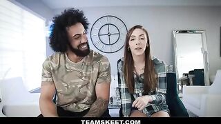 James Angel fucked petite GF Dani Blu in crazy poses hard