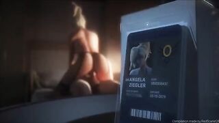 Overwatch Mercy animations compilation, week 3 June