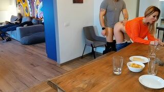 A cheating wife gets caught in the act, right in front of her partner’s face