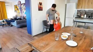 A cheating wife gets caught in the act, right in front of her partner’s face