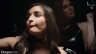 Submissive Emily brought to the limit by a dominant Mistress Maitland in an intense Deeper scene