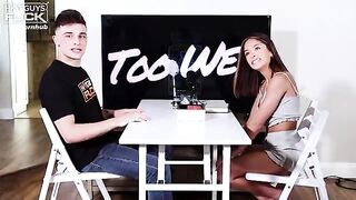 The HGF Experience Live Sex Gameshow - Chase Man Takes on This Petite, Insatiable Babe!