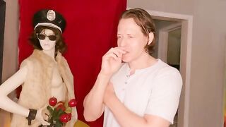 A regular guy fucks his dream girl in a steamy scene