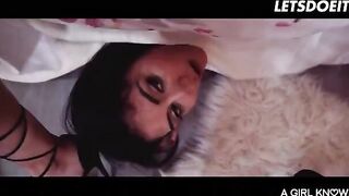 Two roommates enjoy intimate moments with each other