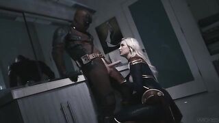 Deadpool fucked Captain Marvel hard in this full scene