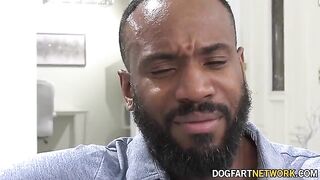 Avery Black babysits for a young man with impressive endowment