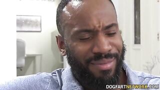Avery Black babysits for a young man with impressive endowment