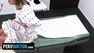 Doctor’s office roleplay with busty patient Mimi Monet
