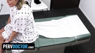 Doctor’s office roleplay with busty patient Mimi Monet