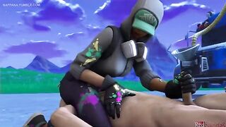The best animated fuck scenes in Fortnite, made for fans of anime and hentai