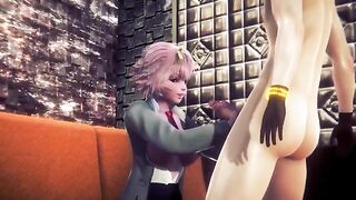 My Hero Academia - Mina Ashido's hard sex scene