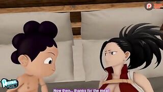 My Hero Academia's Momo and Mineta get down and dirty